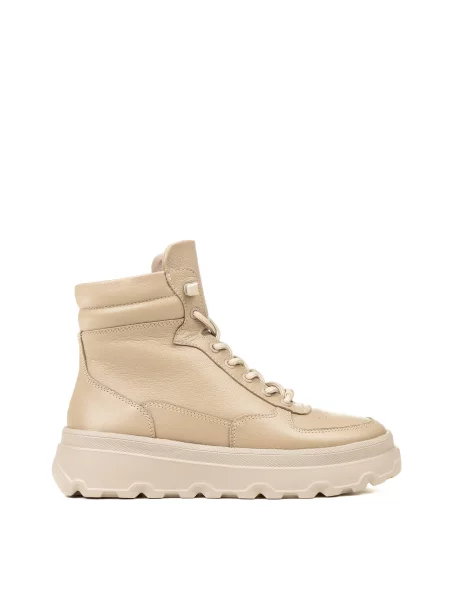 Шкіряні Черевики Alex Bell бежевий