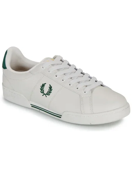 Pantofi Fred Perry din piele alb