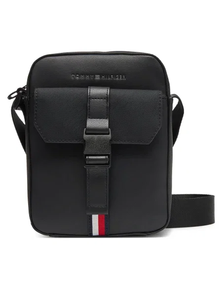 Geantă crossbody Tommy Hilfiger negru