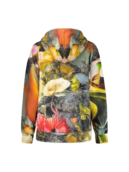 Bluza z kapturem Desigual z kapturem z nadrukiem