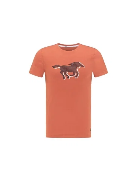 Tricou Mustang cu imagine portocaliu