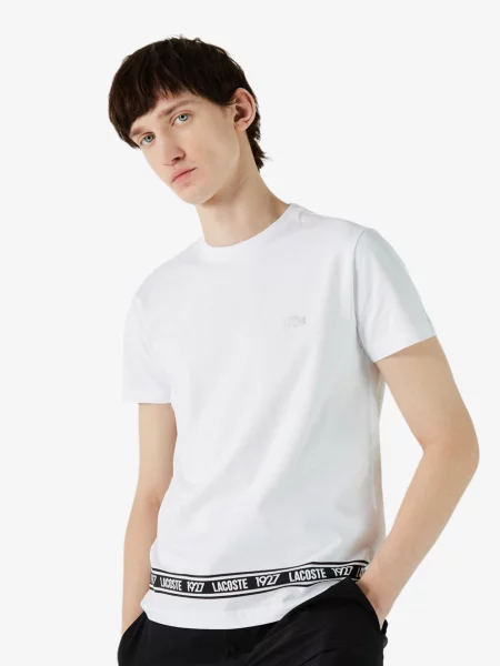 Футболка Lacoste белая