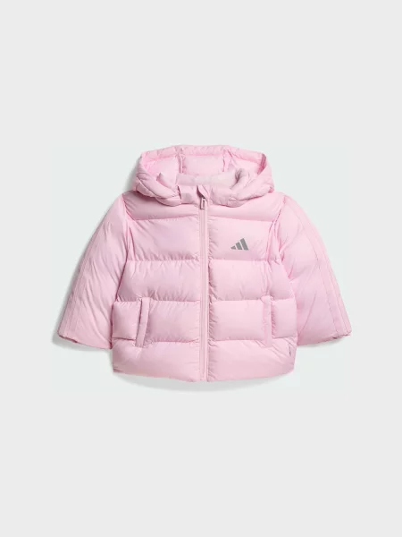 Дитяча Демісезонна куртка adidas перероблений рожевий