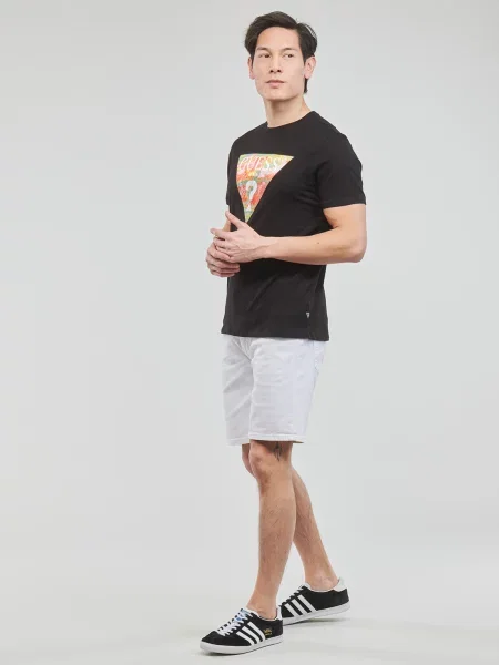 Pantaloni sport Guess alb