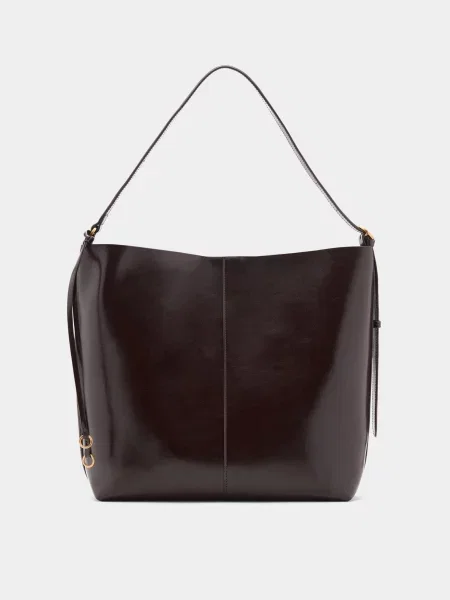 MANGO Сумка Темно-коричневий Поліуретан коричнева