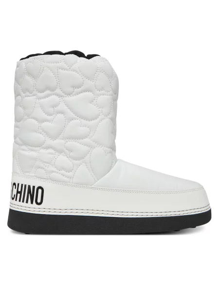 Дутики Love Moschino белые