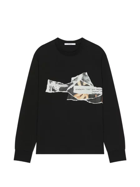 Tricou Givenchy rupți negru