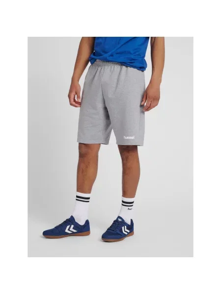 Spodenki sportowe Hummel Go Cotton Bermuda Shorts szare