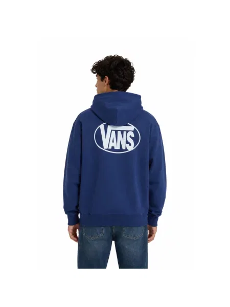 Bluza z kapturem Vans z kapturem niebieska