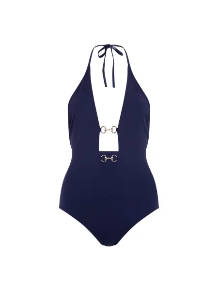 Stroj jednoczęściowy Gucci niebieski