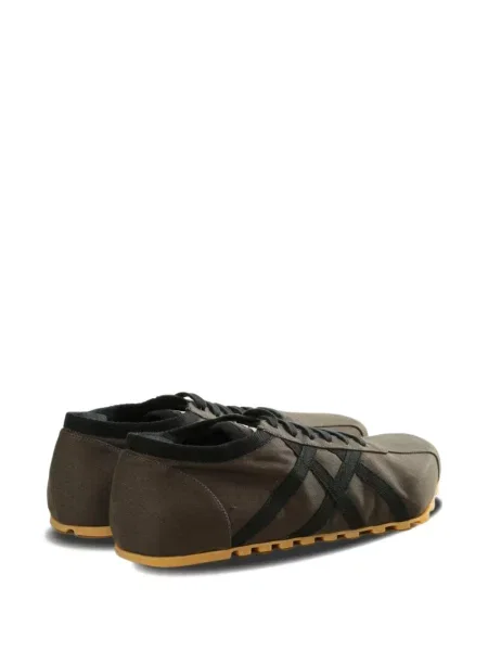 Sneakers Magliano με κορδόνια με δαντέλα καφέ