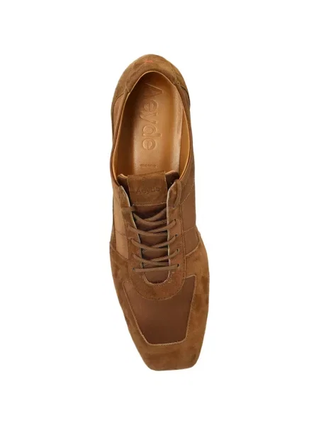 Sneakers Aeyde σουέντ καφέ