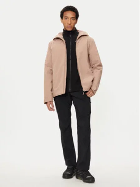 Lyžařská bunda 4F light brown hnědá