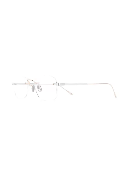 Saulės akiniai Cartier Eyewear sidabrinė