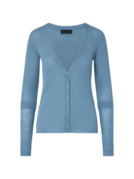 Cardigan Liu Jo de lână albastru