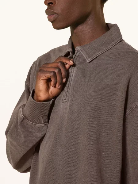 Carhartt Wip Mikina S Kapucí hnědá