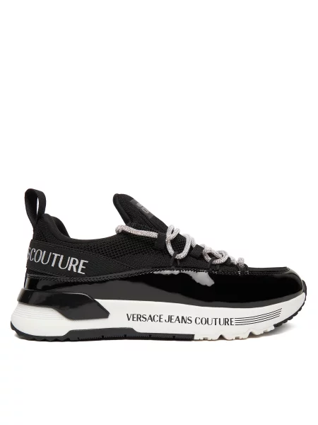 Снікерcи Versace Jeans Couture чорний