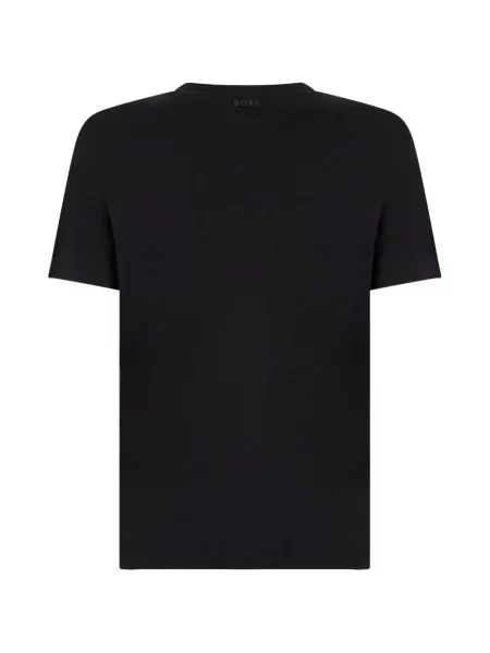 Tricou Boss cu autograf negru