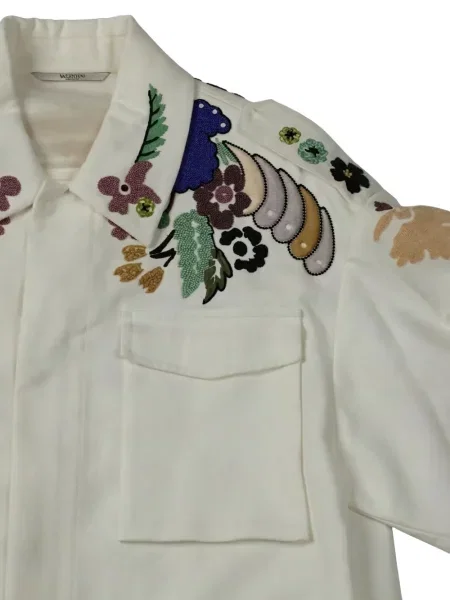 Top Valentino Garavani alb