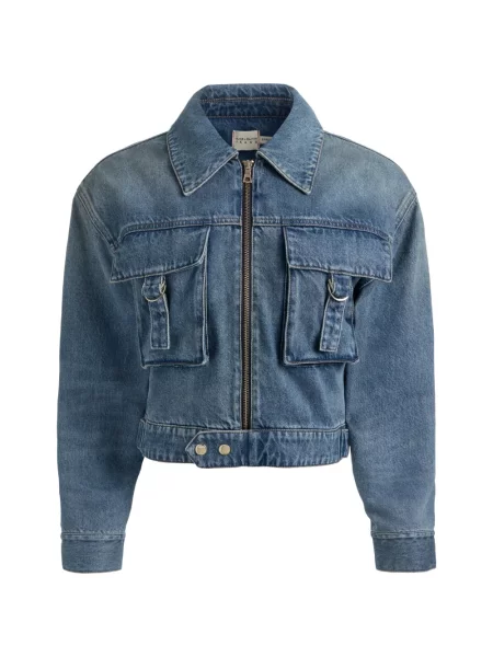 Geacă de blugi Alice + Olivia albastru