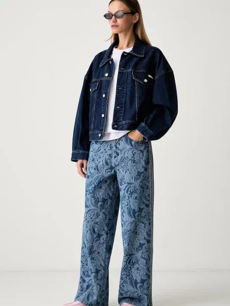 Adidas Originals джинси wide leg Liberty