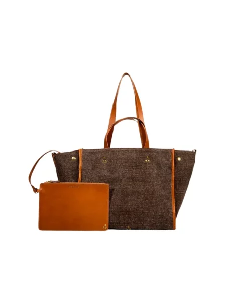 Nerka Jerome Dreyfuss skórzana brązowa