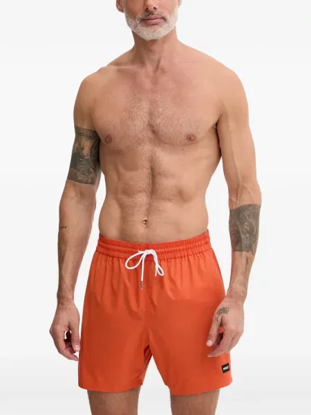 Slip de baie Oakley cu cordon portocaliu