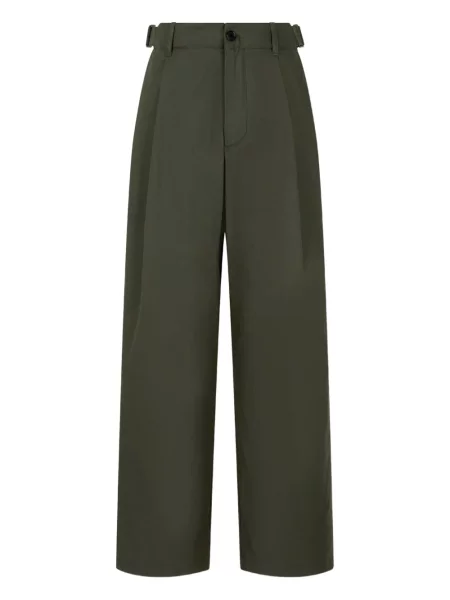 Pantaloni Studio Tomboy plisate verde