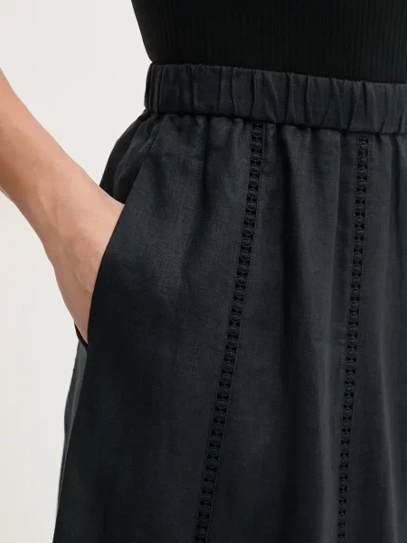 Weekend Max Mara спідниця лляна GERGO