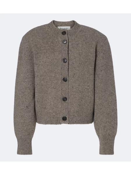Cardigan Róhe de lână gri