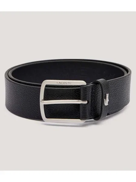 Lacoste De piele curea negru