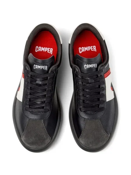 Sneakerși Camper din piele negru