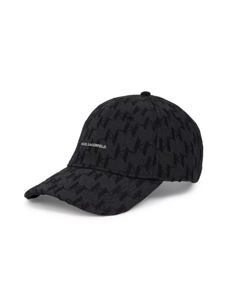 Karl Lagerfeld Pălărie K/Monogram Jacquard-Kappe negru