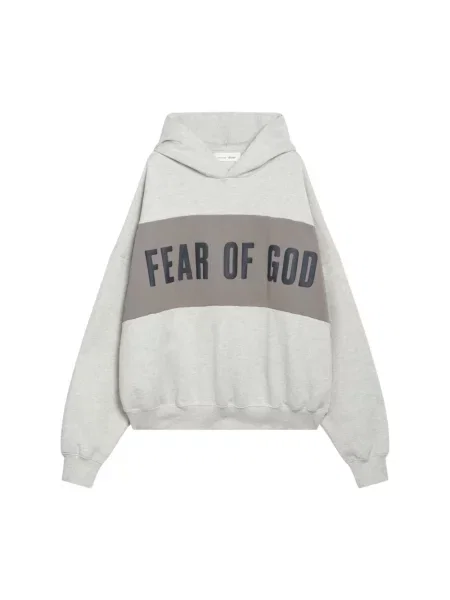Bluza z kapturem Fear Of God z kapturem szara