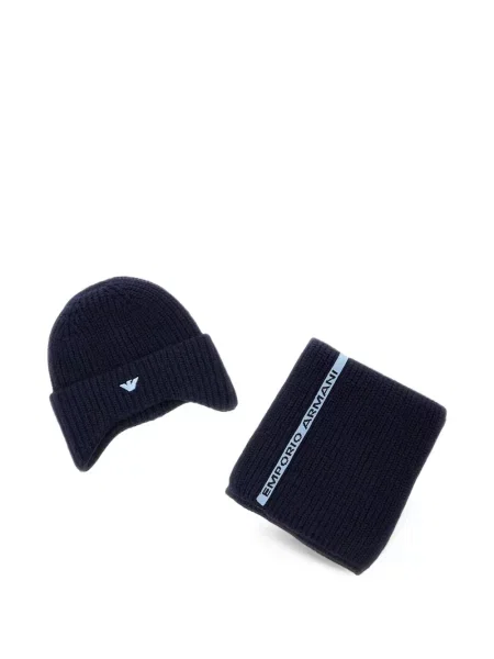 Szal dziecięca Emporio Armani niebieska