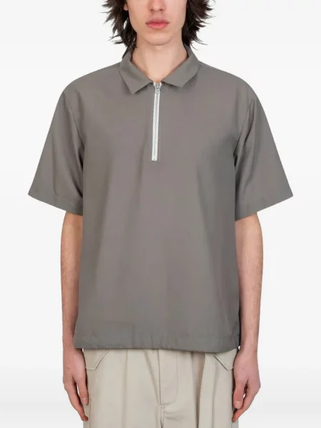 Polo Sacai gri