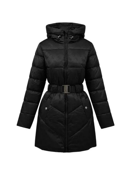 Palton Guess cu autograf negru
