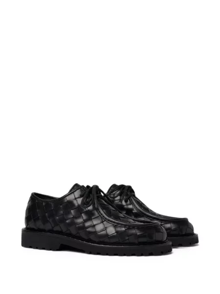 Pantofi derby Scarosso din piele negru