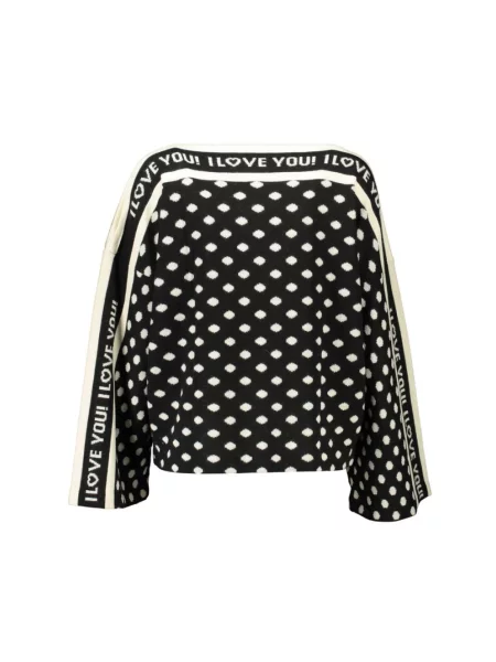 Sweter Blugirl wełniany czarny