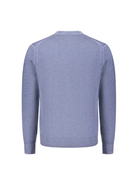 Sweter Boss wełniany niebieski
