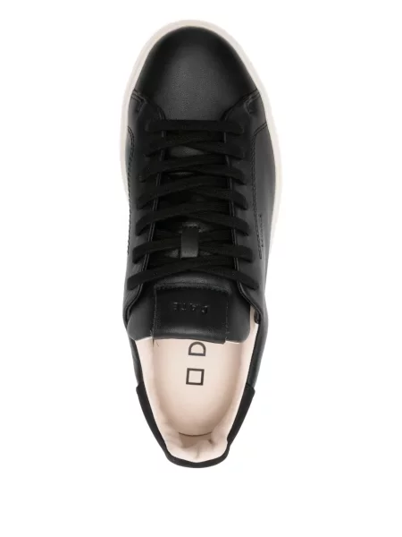 Sneakerși D.a.t.e. cu șireturi din piele negru