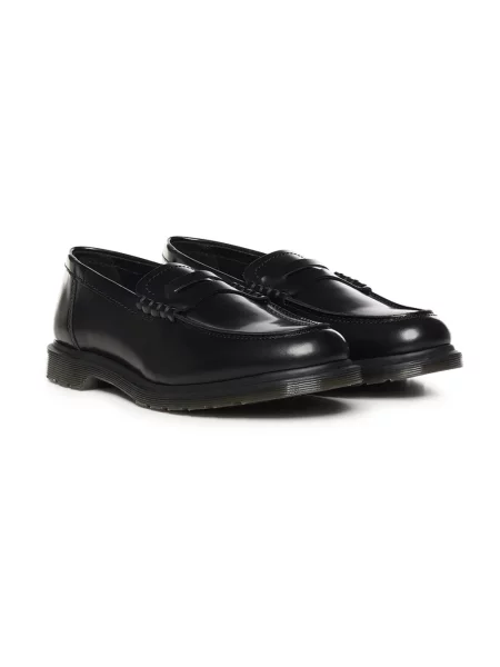 Półbuty Dr. Martens skórzane czarne