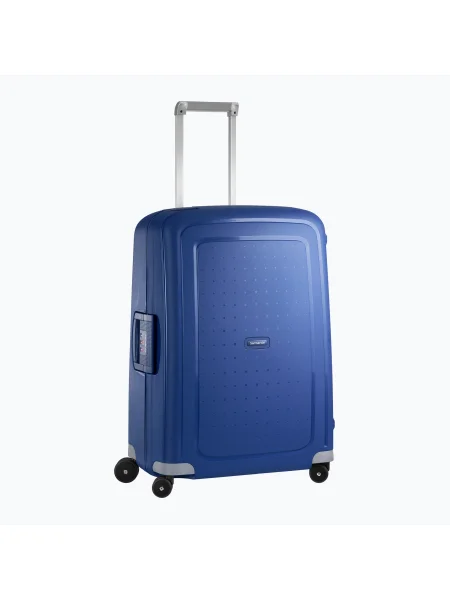 Cestovný kufor Samsonite S'cure Spinner 79 l tmavomodrý