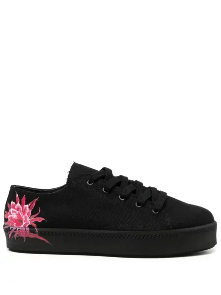 Sneakerși Y's cu model floral cu imagine negru