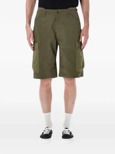 Pantaloni scurți cargo Nanamica verde