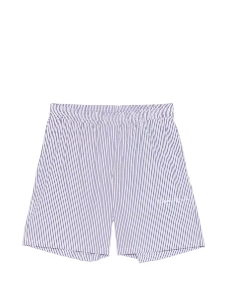 Pantaloni scurți Chateau Orlando cu broderie alb