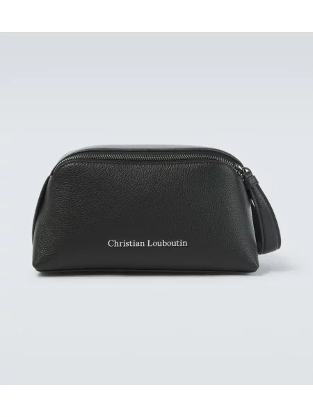 Geantă Christian Louboutin din piele negru