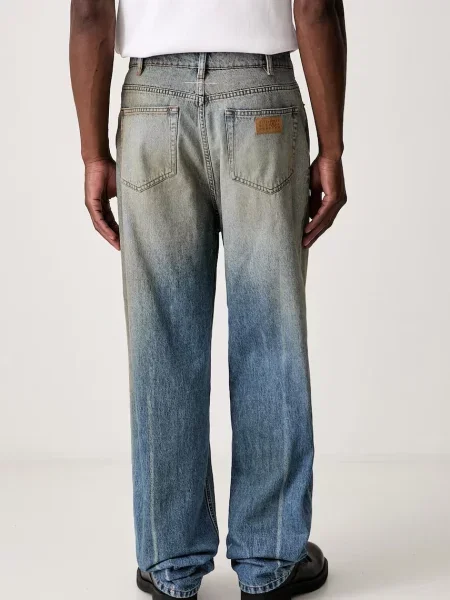 Maison Margiela regular férfi farmer kék