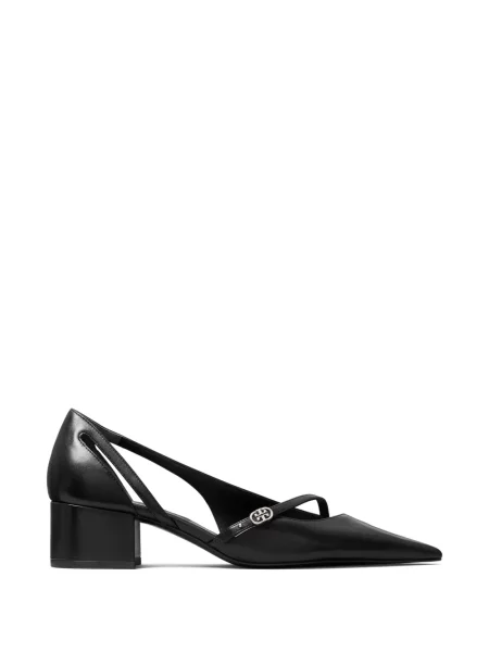 Pantofi cu toc Tory Burch cu cataramă negru