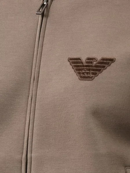 Костюмний спортивний костюм Emporio Armani коричневий